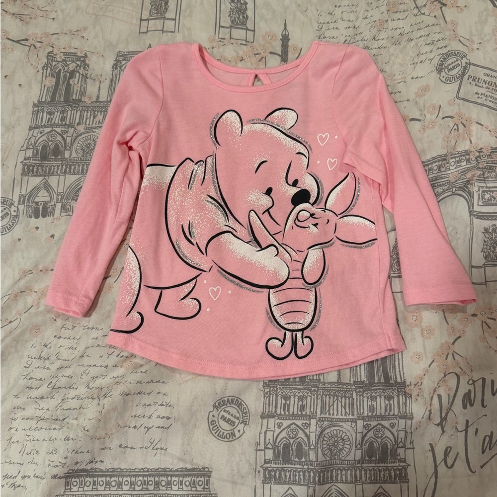 Disney jumping beans Winnie the Pooh & Piglet Long-Sleeve Tee 24M